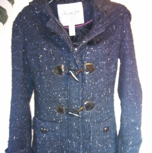 American Rag Blue Wool Jacket - Picture 1 of 10